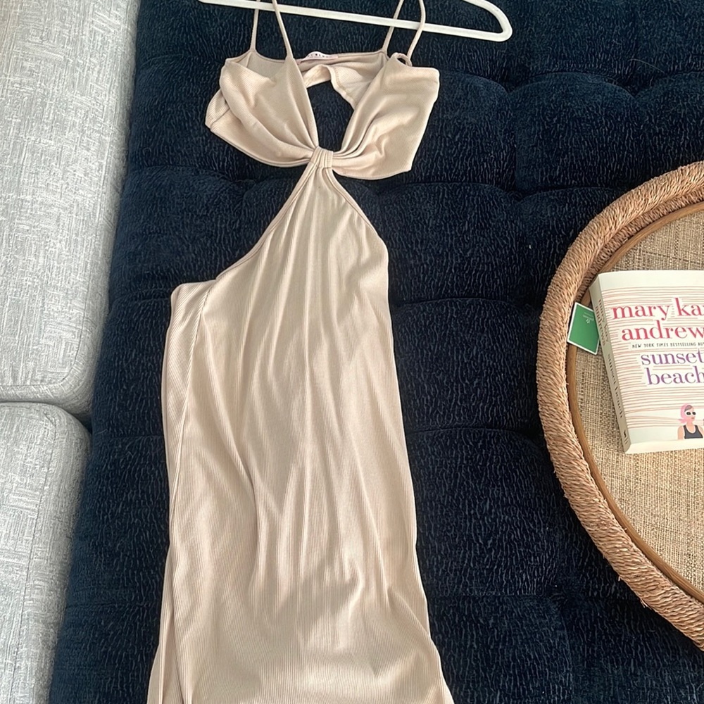 Blue blush dress